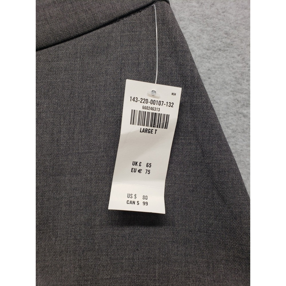 Abercrombie & Fitch Women Flare Skirt LT Gray High Waist Pull On Summer Casual - Picture 8 of 16